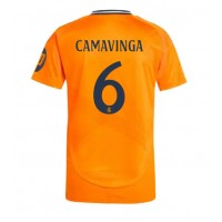 Maglie da calcio Real Madrid Eduardo Camavinga #6 Seconda Maglia 2024-25 Manica Corta